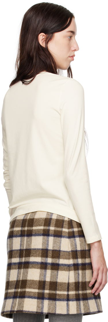 Тениска Max Mara Weekend Bear Long Sleeve T-shirt Бяло | 2425946022600 MM13224, 2