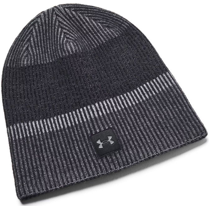 Шапка Under Armour Launch Reflective Beanie Черно | 1386648-001, 0