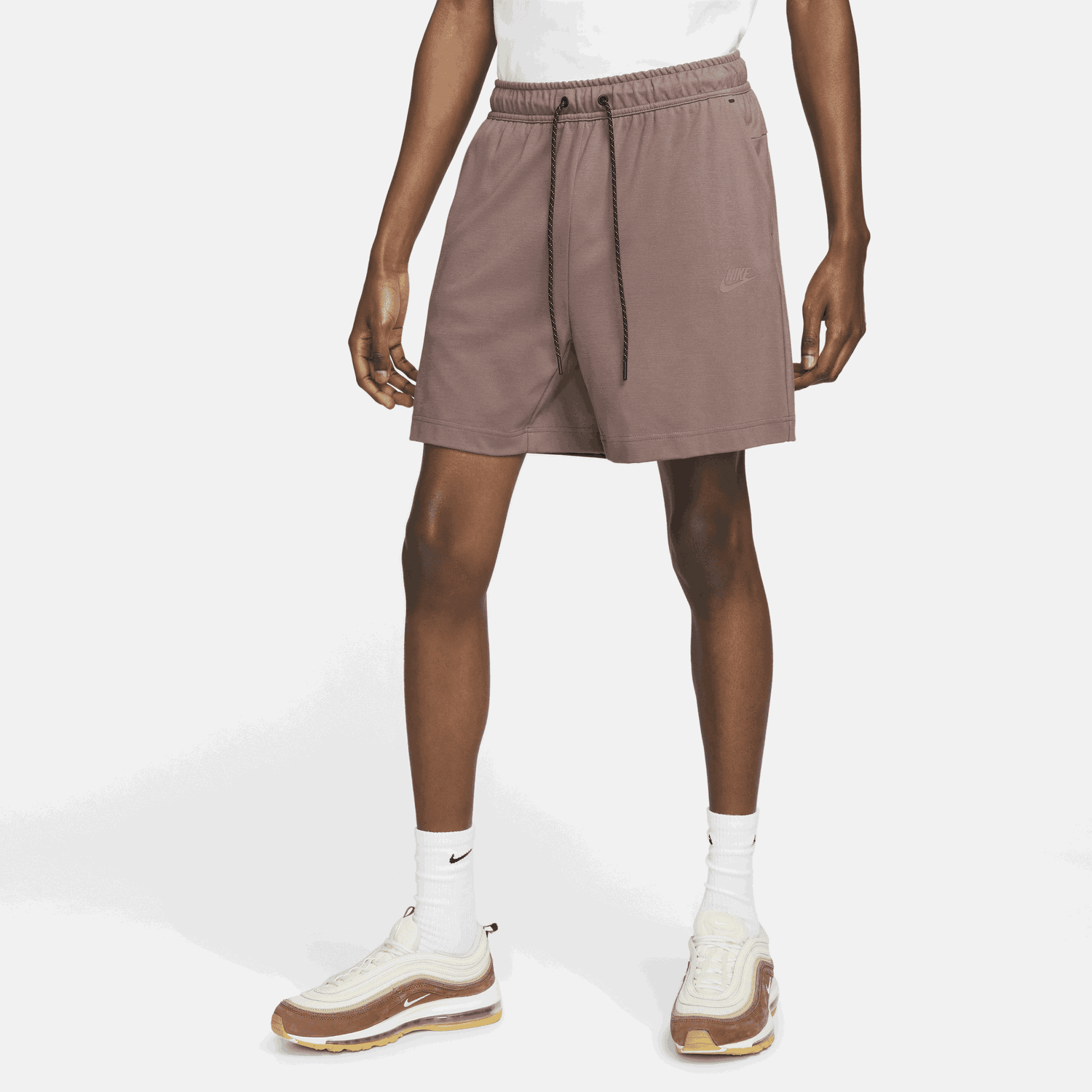 Къси панталони Nike Sportswear Tech Fleece Lightweight Shorts Кафяво | DX0828-291, 0