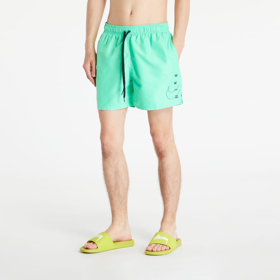 Бански Nike Swoosh Break 5 Swim Short Зелено | NESSC601-380, 0