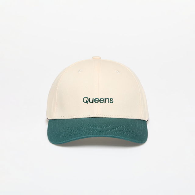 Cap Essential Two Color Cap Natural/ Forest Green Universal