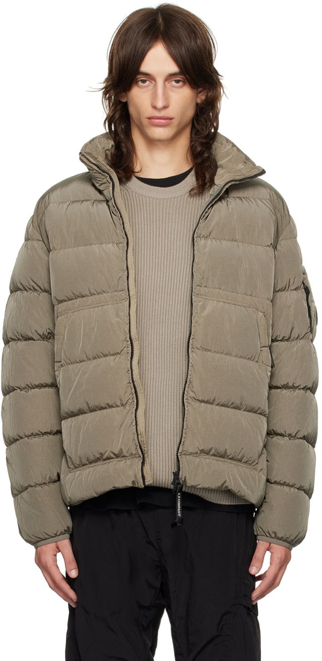 Khaki Chrome-R Down Jacket