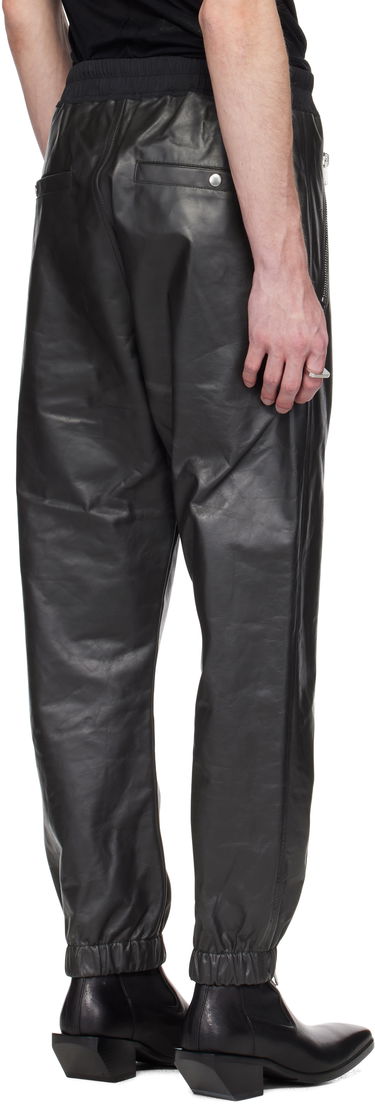 Панталони Rick Owens Rick Owens Hollywood Tecuatl Leather Pants Черно | RR01E5370 LTP, 2