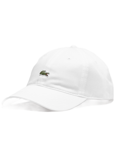Шапка с козирка Lacoste CASQUETTE Бяло | 3666354842474