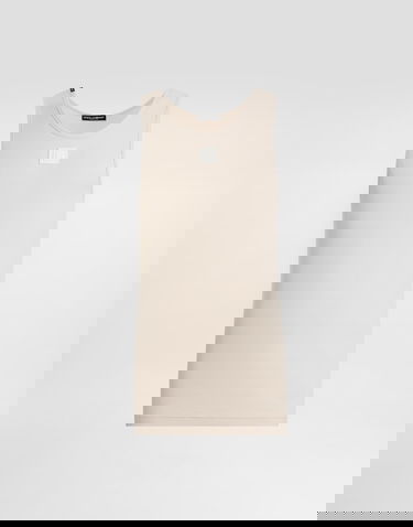 Потник Dolce & Gabbana Ribbed Cotton Tank Top 54 Бежово | G8QG9ZFU7AVM0722, 0