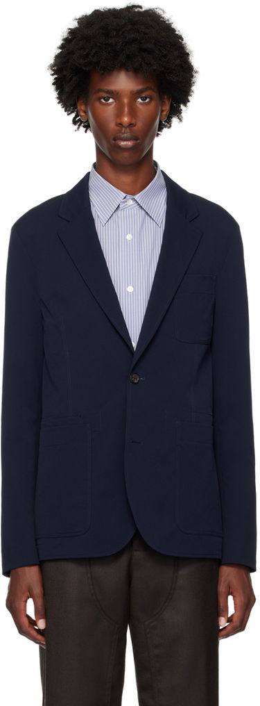 Жилетка Paul Smith PS by Paul Smith Seersucker Blazer Тъмно синьо | M2R-2171-N22092-47, 0
