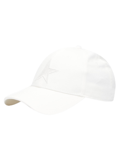 Шапка с козирка Golden Goose Star Cap Бяло | GUP01038-P000597-20103