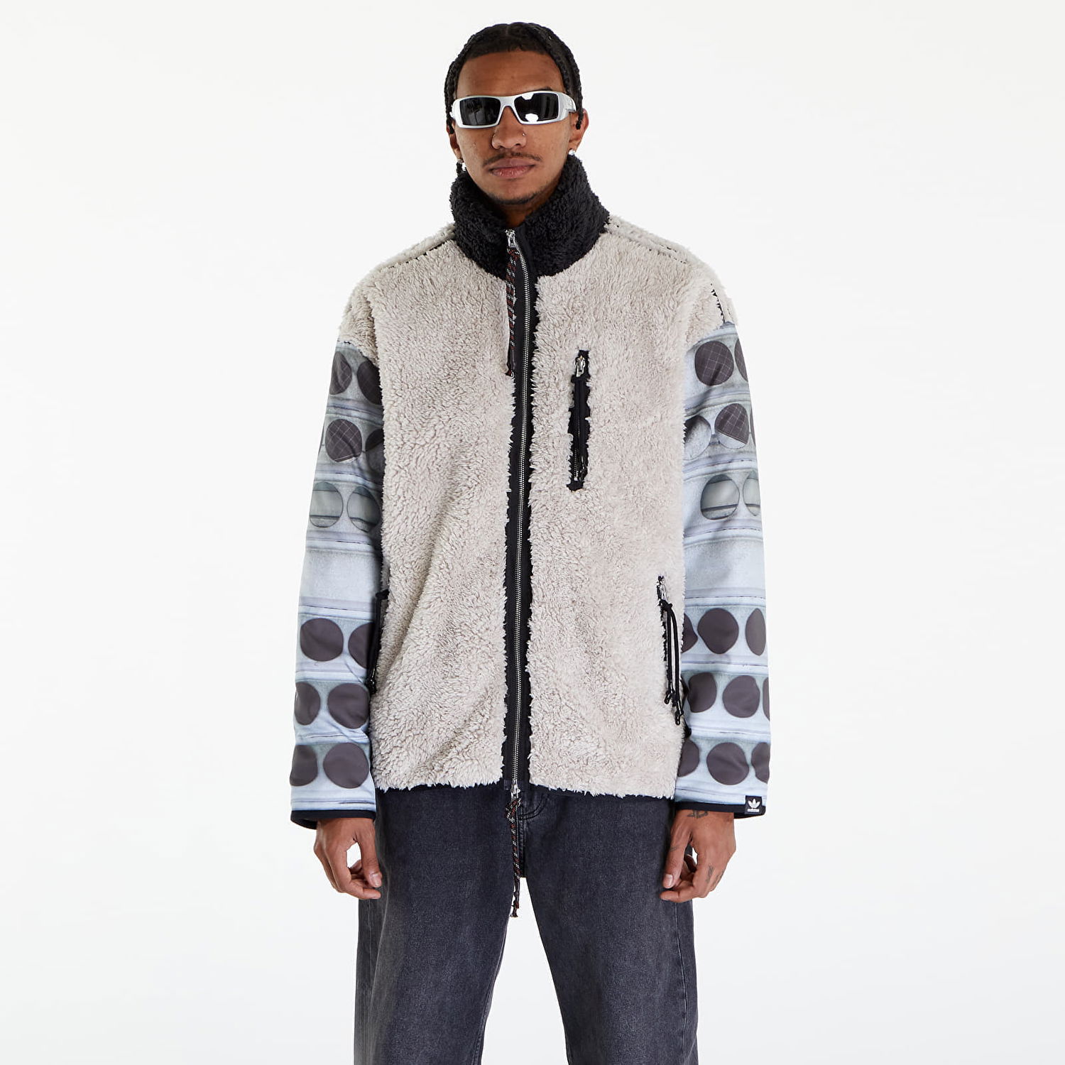 Яке adidas Originals Song For The Mute x Fleece Jacket UNISEX Beige Бежово | IY9514, 0