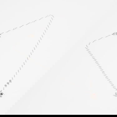 Колие GUESS Lovely Guess Heart Pendant Necklace with Crystals Металик | JUBN03035JWRH-SILVER, 0