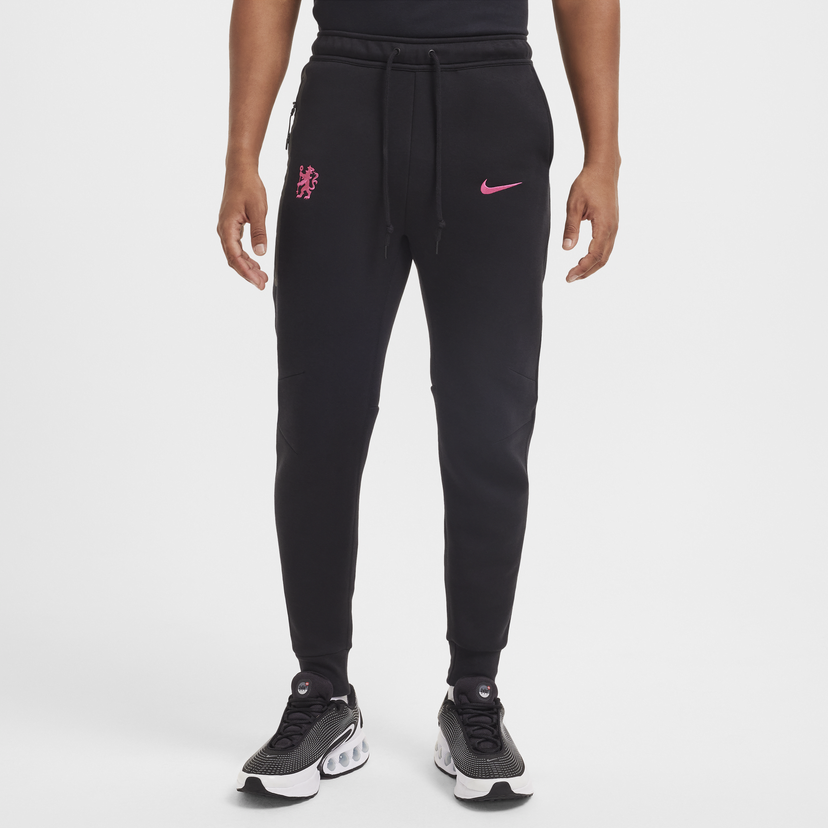 Спортни панталони Nike Football Chelsea FC Fleece Sweatpants Черно | FZ4177-010