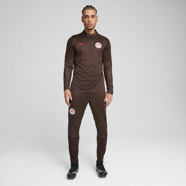 Суитчър Puma FC St. Pauli Men's Quarter-Zip Training Top Кафяво | 778721_05, 6