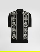 Dolce & Gabbana Knitted Shell Polo Shirt