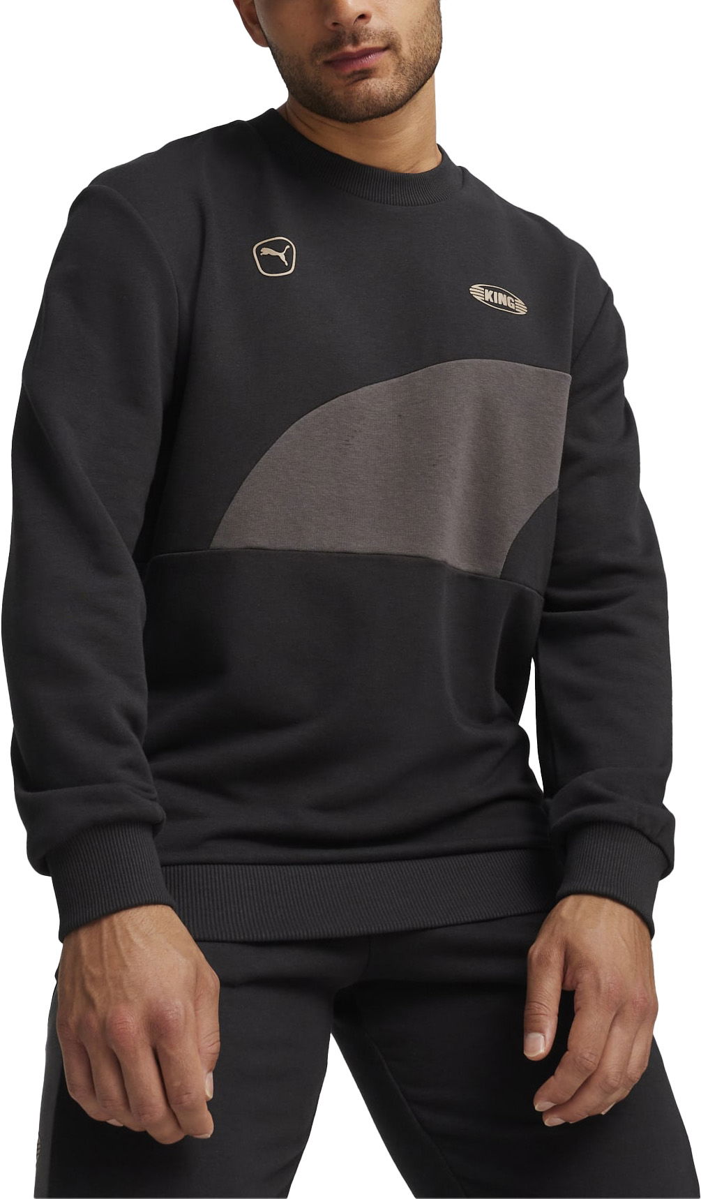Суитчър Puma KING Top Crew Sweatshirt Черно | 658987-04, 0