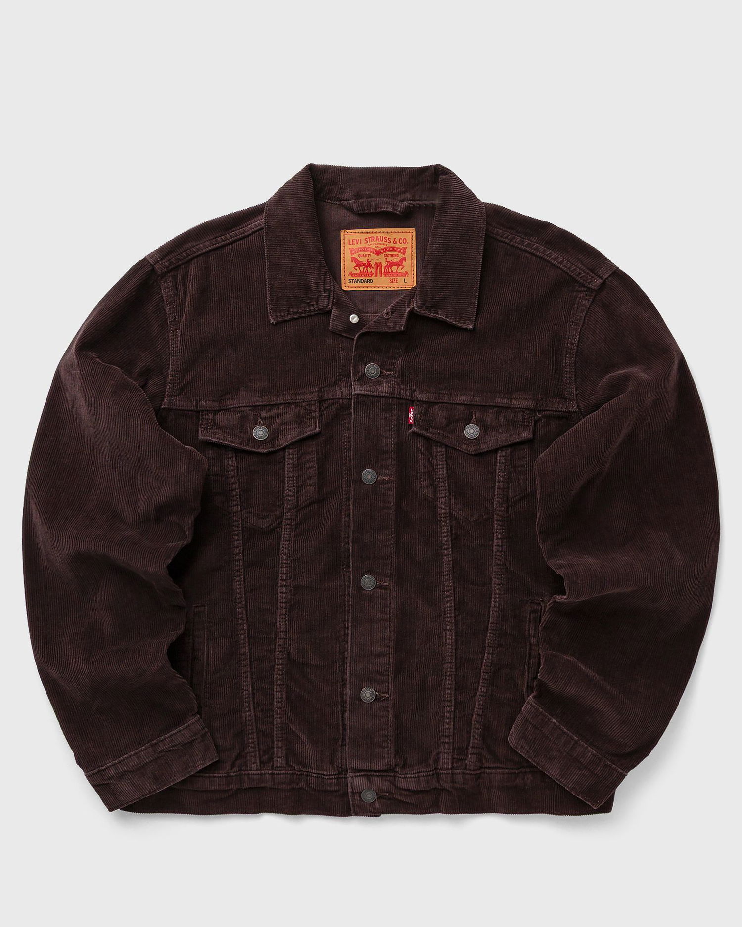Яке Levi's Corduroy Trucker Jacket Кафяво | 72334-0000, 1
