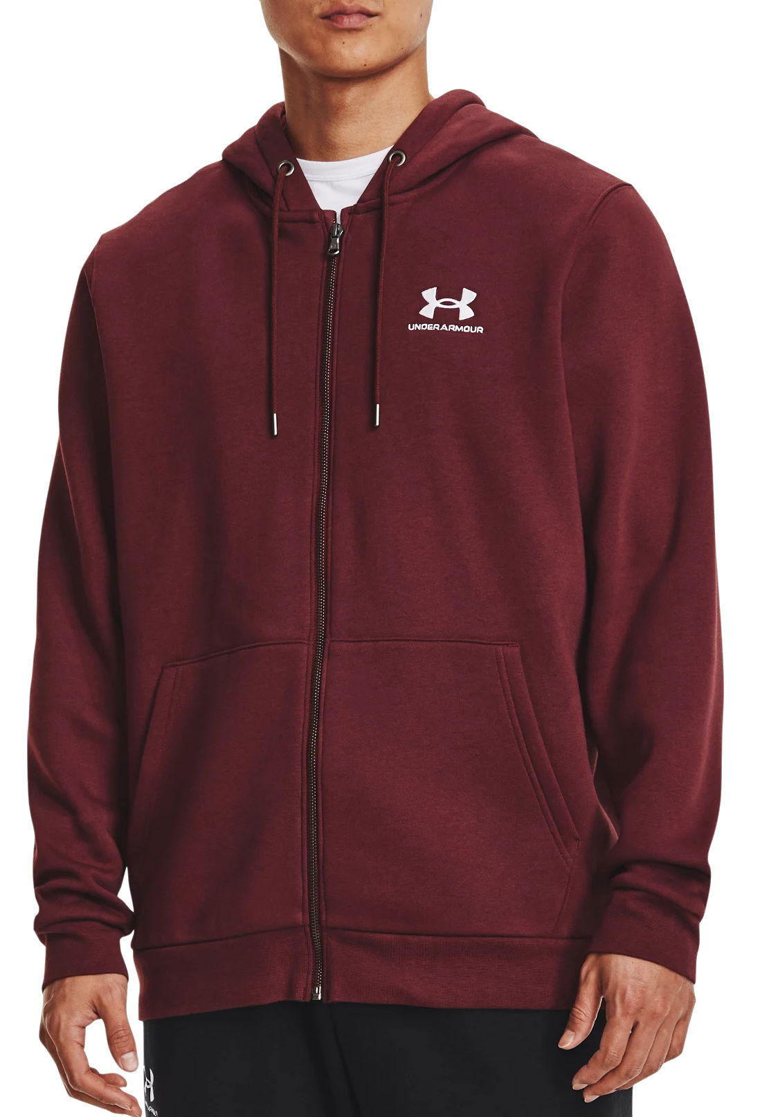 Суитчър Under Armour Essential Fleece Бургунди | 1373881-690, 0