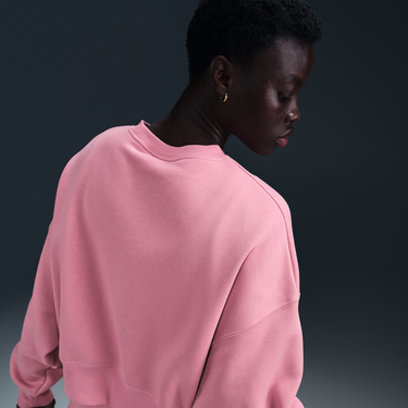 Пуловер Nike Nike Sportswear Phoenix Fleece Crewneck Sweatshirt Розово | DQ5761-699, 3