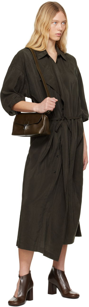 Дамска чанта LEMAIRE Lemaire Small Gear Bag Зелено | BG0084 LL0067, 3