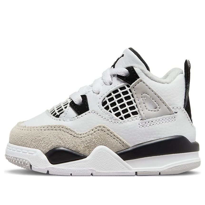 Кецове и обувки Jordan Air Jordan 4 Retro Military Black Бяло | BQ7670-111, 0