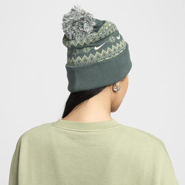Шапка Nike Peak Beanie Зелено | HF0188-338, 2