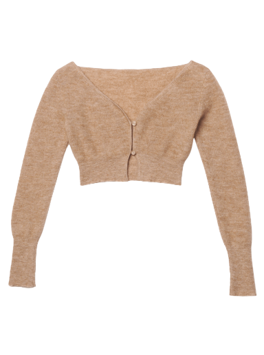 Пуловер Jacquemus Le Cardigan Alzou Cardigan Бежово | 213KN203 2360 810