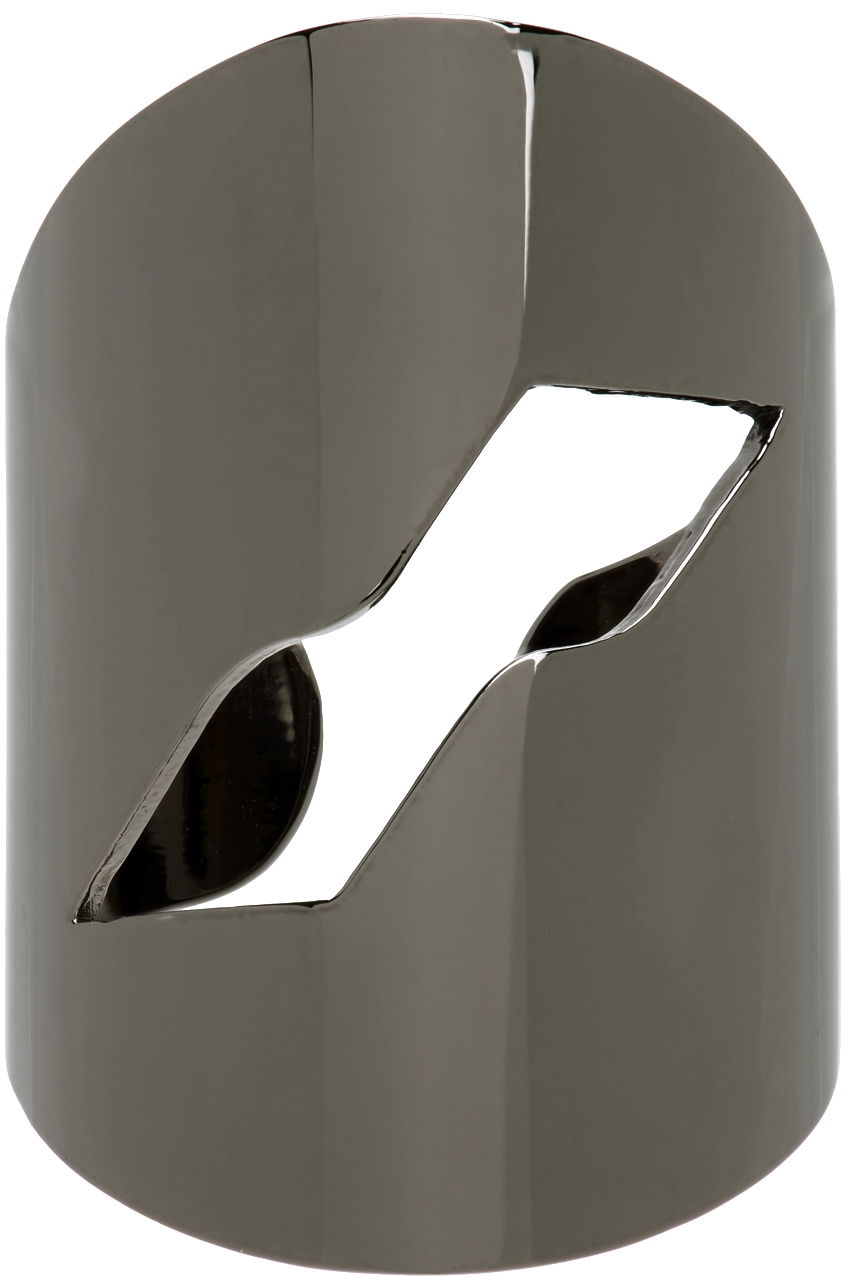 Пръстен We11done Logo Motif Ring Металик | WD-AJ1-22-706-U-DG, 0