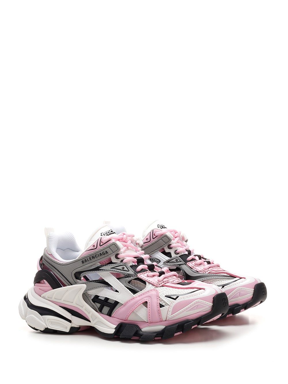 Кецове и обувки Balenciaga Track.2 Pink Black W Розово | 568615W3AE25291, 1