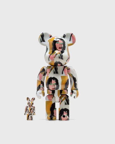 Колекционерско Medicom Toy BE@RBRICK Andy Warhol Mick Jagger 100% & 400% Set Многоцветен | MT_0041, 3
