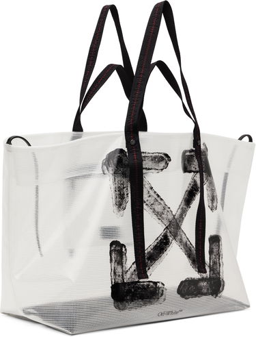 Голяма пазарска чанта Off-White Off-White Ripstop Day Off Tote Bag Бяло | OMNA20KS25FAB0017910, 1
