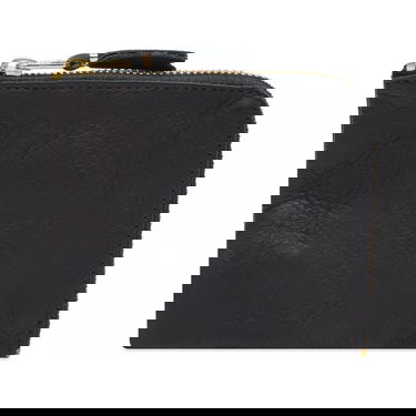 Портфейл Comme des Garçons Washed Wallet Черно | SA3100WW-1-BLK, 0