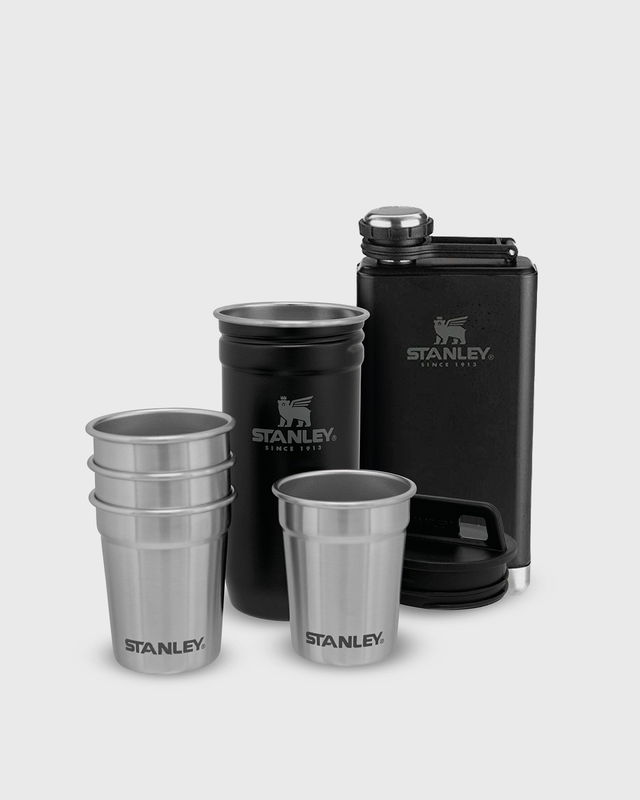 The Pre-Party Shotglass + Flask Set