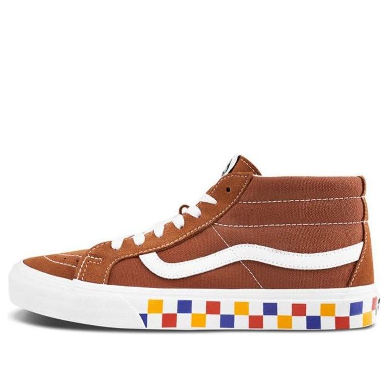 Кецове и обувки Vans Sk8-Mid Reissue Кафяво | VN0A391F2BM