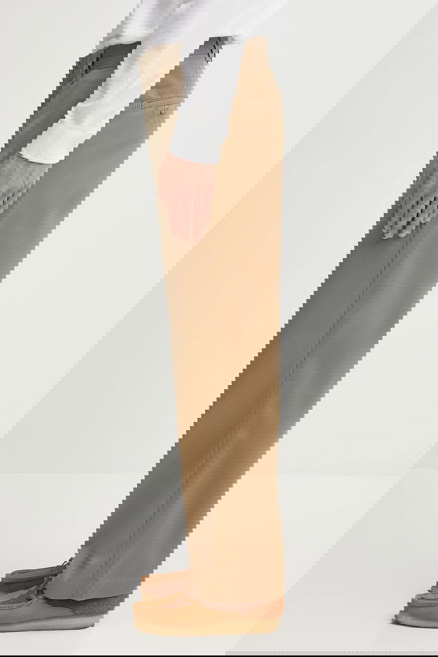 Панталони Carhartt WIP Craft Relaxed Fit Straight Leg Pants Бежово | I035652.8Y02, 1