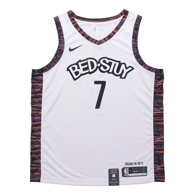 Фланелка Nike NBA City Edition Jersey Brooklyn Nets Durant #7 Бяло | AV4622-101