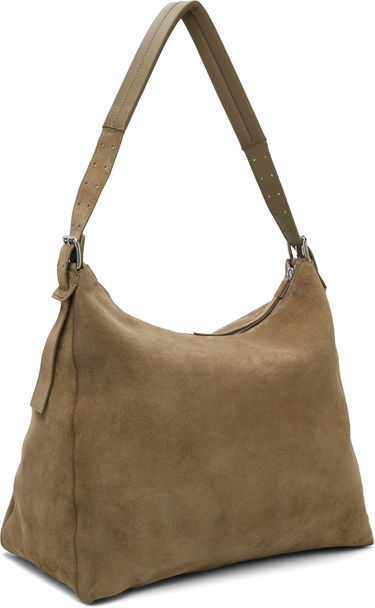Чанта през рамо LEMAIRE Lemaire Belted Suede Shoulder Bag Кафяво | BG0189 LL0125, 2