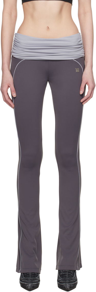 Клинове MISBHV MISBHV Flared Wrapped Sport Pants Сиво | 250W309, 0
