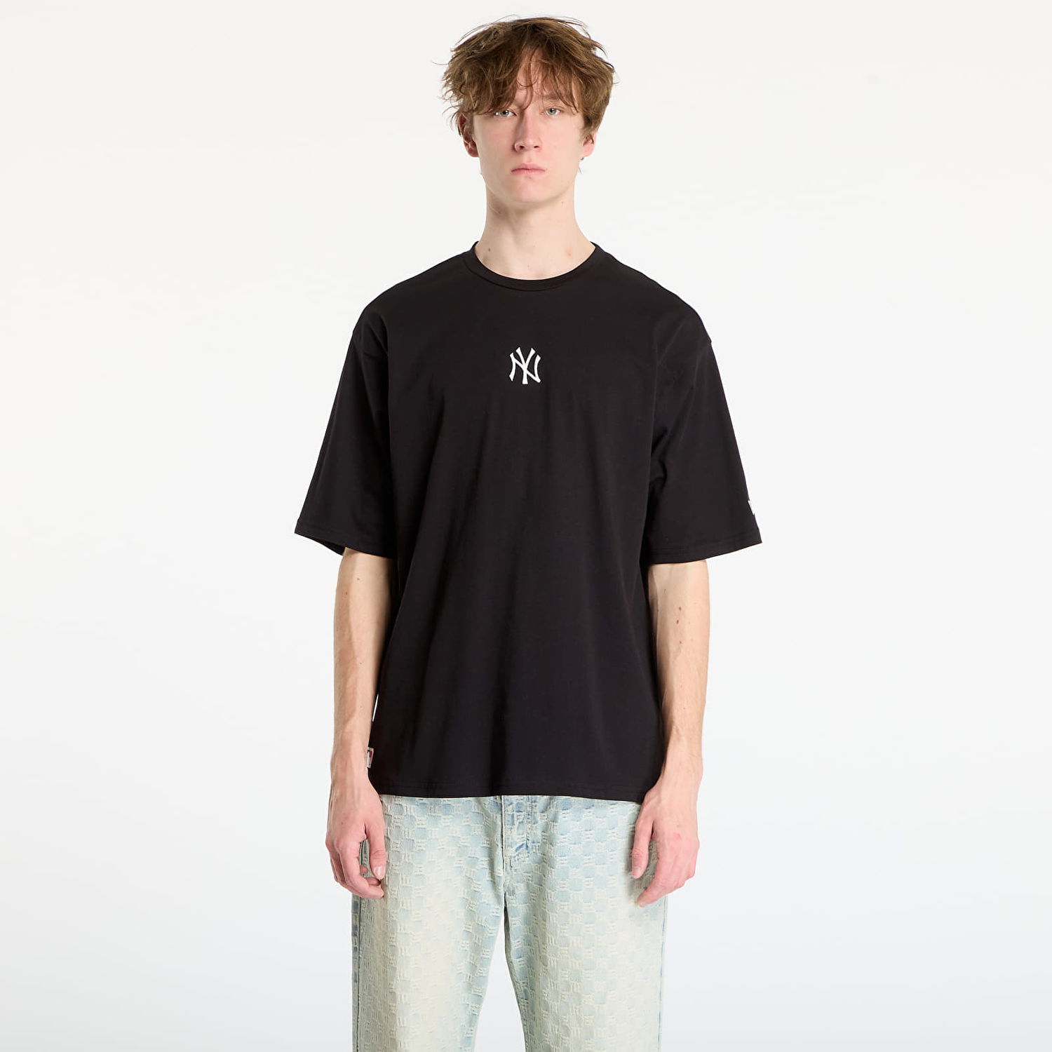 Тениска New Era T-Shirt MLB New York Yankees Nos Le Midi Черно | 60675746, 0