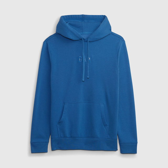 Mini Logo Hoodie Soccer Blue