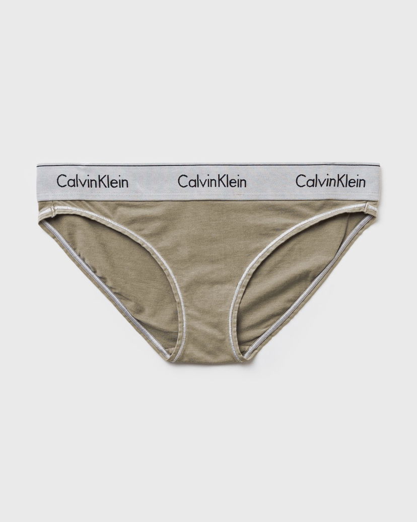 гащички CALVIN KLEIN Calvin Klein Bikini Panties XS Зелено | 000QF7209E