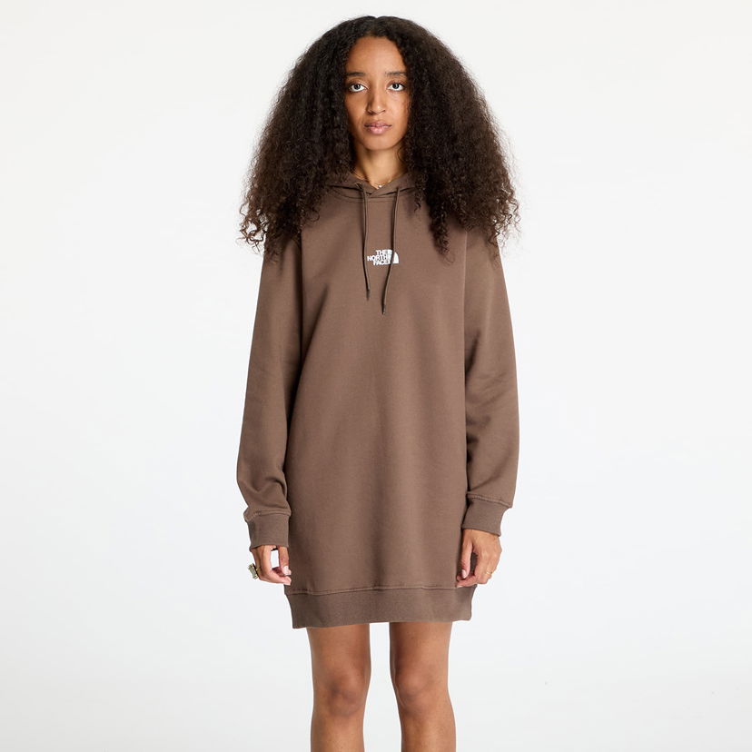 Pокля The North Face Zumu Hooded Dress Smokey Brown Кафяво | NF0A89F81OI1