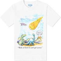 Тениска MARKET Smiley Bright Side T-Shirt Бяло | 399001641-WHT, 1