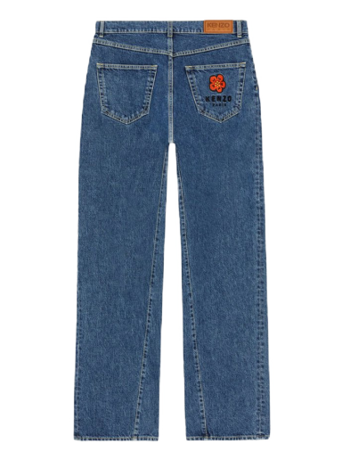 Дънки KENZO x Nigo Boke Flower Crest Jeans Тъмно синьо | FC55DP404CEI.76