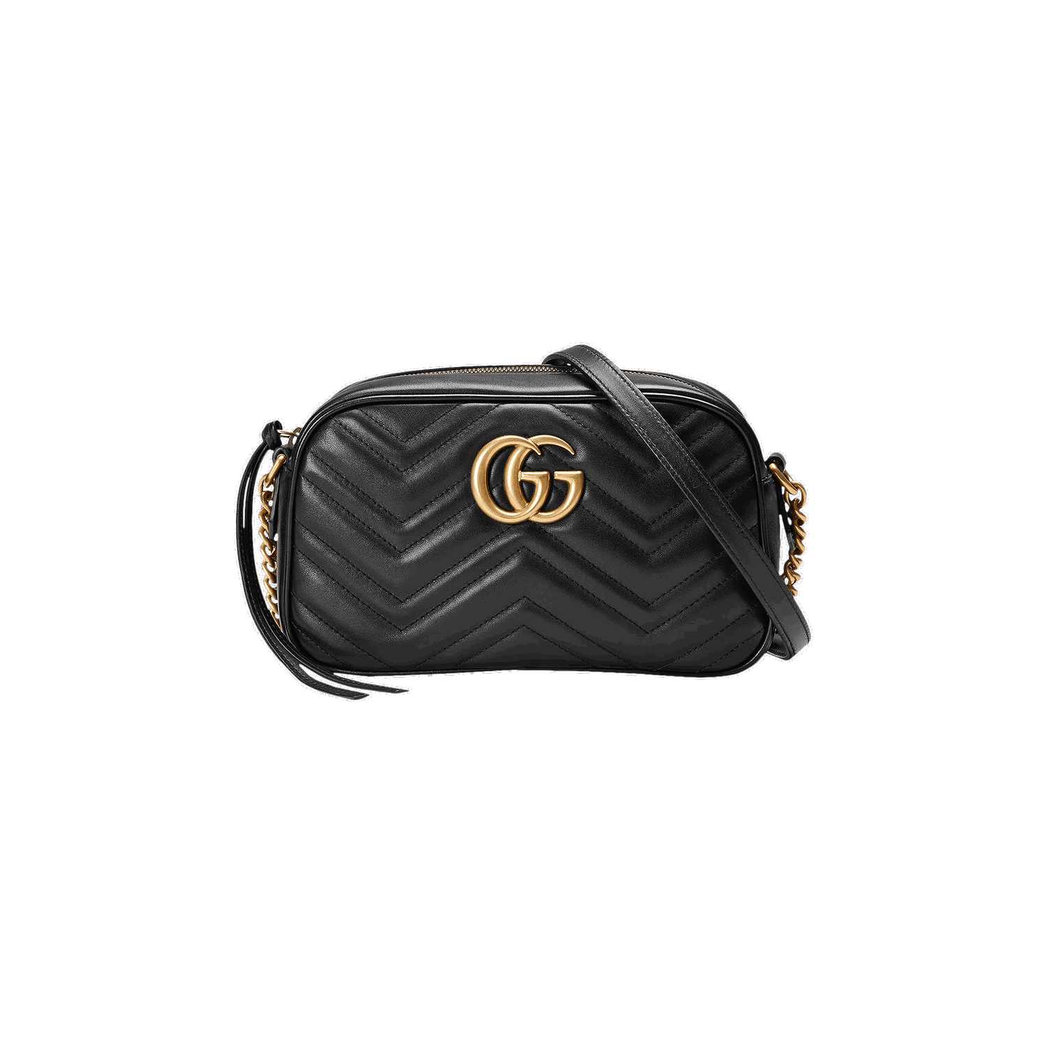 Дамска чанта Gucci Marmont Small Matelassé Bag Черно | 447632 DTD1T 1000, 0