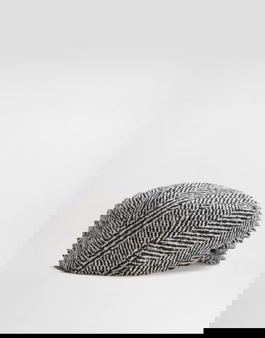 Шапка с козирка Dolce & Gabbana Dolce & Gabbana Shetland Chevron Flat Cap Многоцветен | GH587AFC2FVS8030, 1