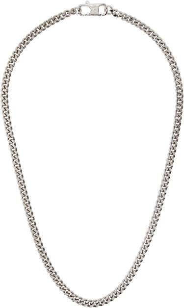 Колие Maison Margiela MM6 Maison Margiela Silver-Tone Curb Chain Necklace Металик | SM6UU0083 SV0235, 0