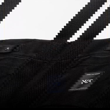 Голяма пазарска чанта Y-3 Y-3 Canvas Tote Черно | KD4184, 3