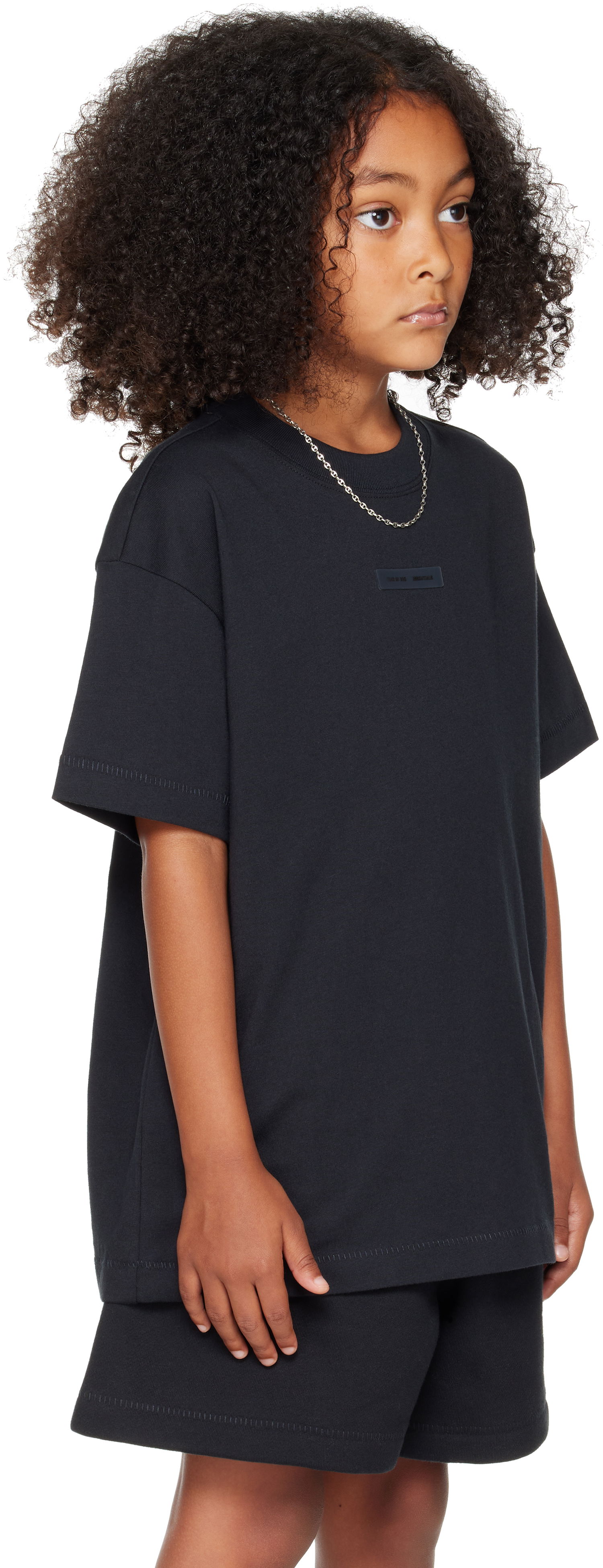 Тениска Fear of God ESSENTIALS Kids Lounge T-Shirt Черно | 785SP251460K, 1
