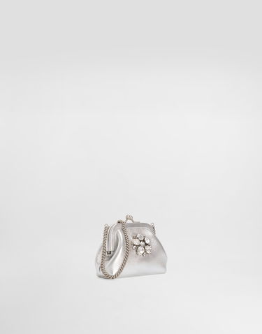 Дамска чанта Dolce & Gabbana Jeweled Laminated Calfskin Bag Металик | EB0007AY81280998, 1
