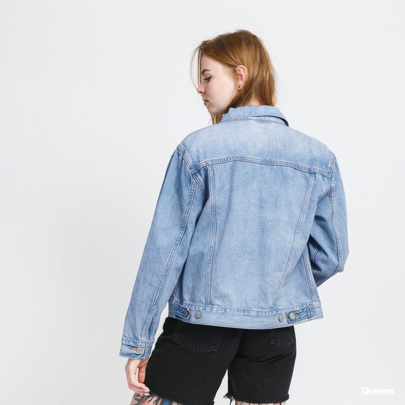 Яке Levi's Exboyfriend Trucker across the Синьо | 29944-0149, 1