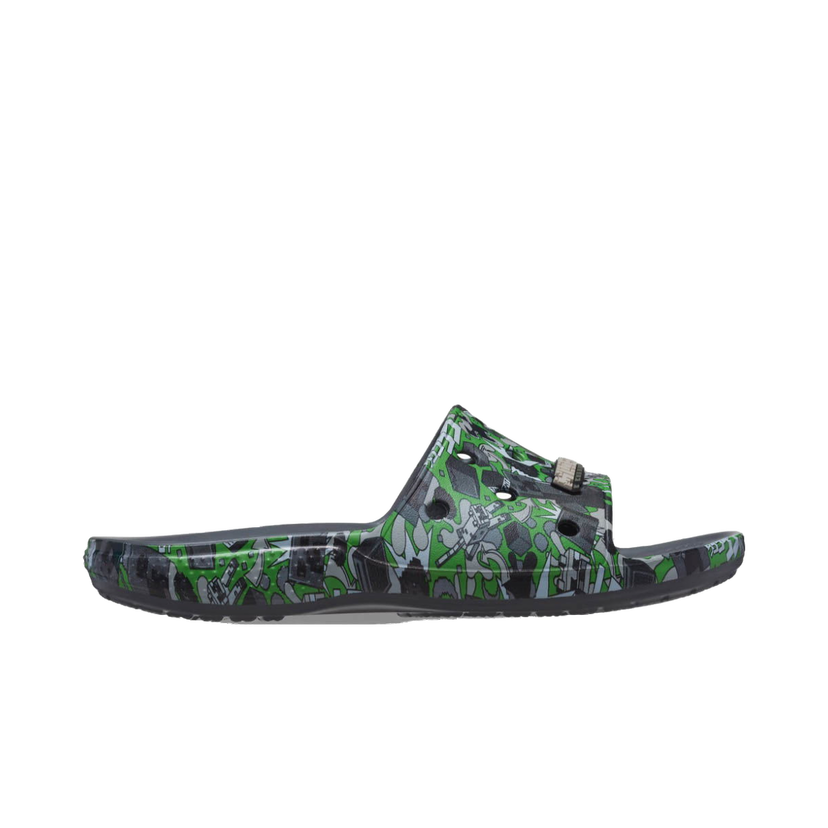 Кецове и обувки Crocs Classic Slide Minecraft Сиво | 208470-90H