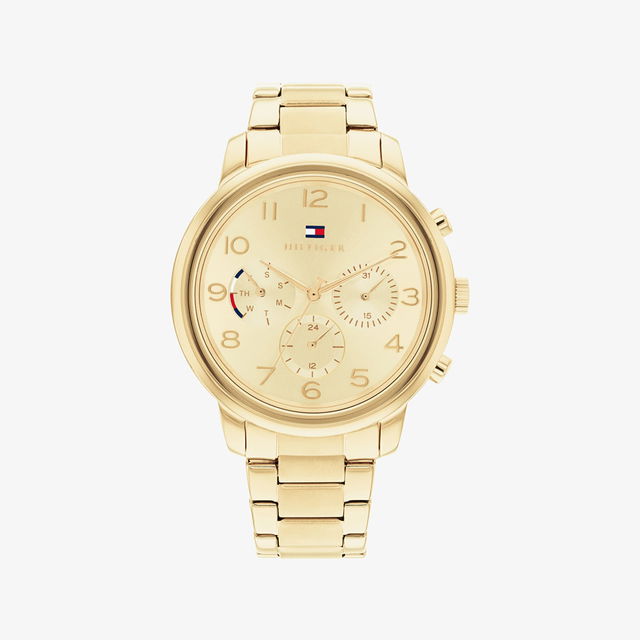 Multi-Function Chronograph Watch with Link Bracelet